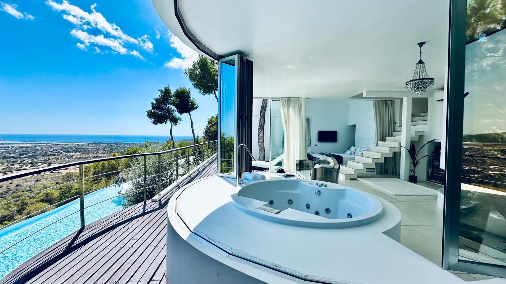 Villa Roca Ibiza - Un Paraiso Premium A Solo 10 Minutos De La Ciudad De Ibiza Y De Las Playas Cala Jondal Y Salinas Sant Jordi de ses Salines Dış mekan fotoğraf